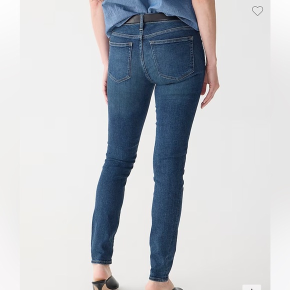 J.Crew 8” toothpick jean in Vista wash - Picture 2 of 7